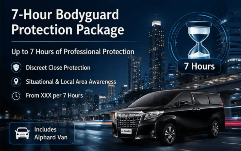 Bodyguard and Driver 10hr Package