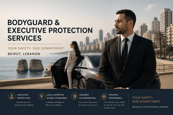 We provide discreet Close Protection Services in Beirut Lebanon for international business travellers, embassy personnel, NGO representatives and high-risk clients seeking dependable and low-profile personal security coverage throughout Lebanon.