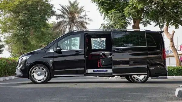 Elite Executive Protection & Close Protection Services in Jakarta, Indonesia Featuring Luxury Mercedes V-Class Vans Secure Chauffeur Services and Comprehensive VIP Security Solutions
