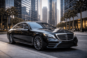 Armed-Executive-Protection-and-Bodyguard-Services-in-Bangkok-with-Mercedes-Benz-S-Class-for-VIP-Clients